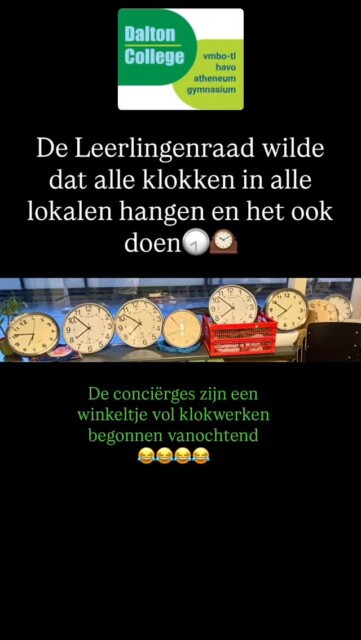 #leerlingraad #klok #tijdbijhouden #concierges #daltonvoorburg #daltoncollege #daltononderwijs #dalton #voorburg #leidschendam #leidschenveen #ypenburg #bezuidenhout #rijswijk #nootdorp #pijnacker