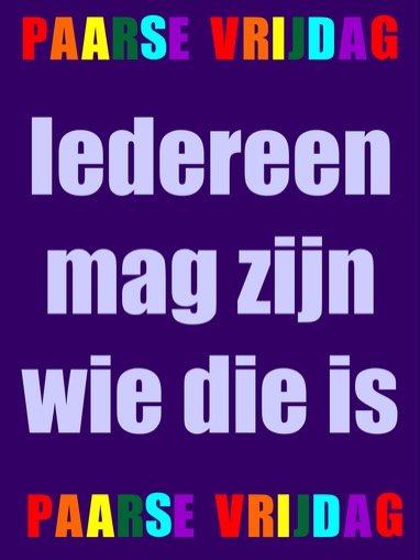 Vandaag op Paarse Vrijdag 💜lieten onze leerlingen en docenten zien dat iedereen zichzelf mag zijn. We besteedden aandacht aan diversiteit, acceptatie en een veilige sfeer voor iedereen🏳️🌈.
Deze dag was extra bijzonder door een bezoek van wethouder Astrid van Eekelen aan onze school. Namens de gemeente Leidschendam-Voorburg kwam zij een feestelijke taart aanbieden. Hiermee benadrukte de wethouder het belang van inclusiviteit en de waardering voor de inzet van de school en onze leerlingen voor een open en veilige omgeving🌈💜
#gsa #paarsevrijdag #inclusiviteit #lhbtiqplus
#veilig #acceptatie #jezelfzijn #diversiteit #daltoncollege #daltonvoorburg #daltononderwijs
