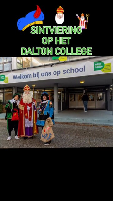 Op het Dalton College vierden we dit jaar weer een gezellig Sinterklaasfeest. De ochtend begon feestelijk voor de brugklassen met een spelletjesochtend vol samenwerking en plezier. ’s Middags stonden cadeaus, surprises en creatieve gedichten op het programma, terwijl er overal kruidnoten werden uitgedeeld. Ook Sint en zijn Pieten brachten een bezoek en zorgden voor extra sfeer.
Klas 2VM1 trok eropuit voor een sportief potje bowlen, terwijl de derde klassen eveneens hun cadeaus/surprises en gedichten uitwisselden. Het was een geslaagd Sinterklaasfeest waar iedereen met een glimlach op terugkijkt. #sinterklaas #sintviering #5december #daltoncollege #daltonvoorburg #daltononderwijs #dalton